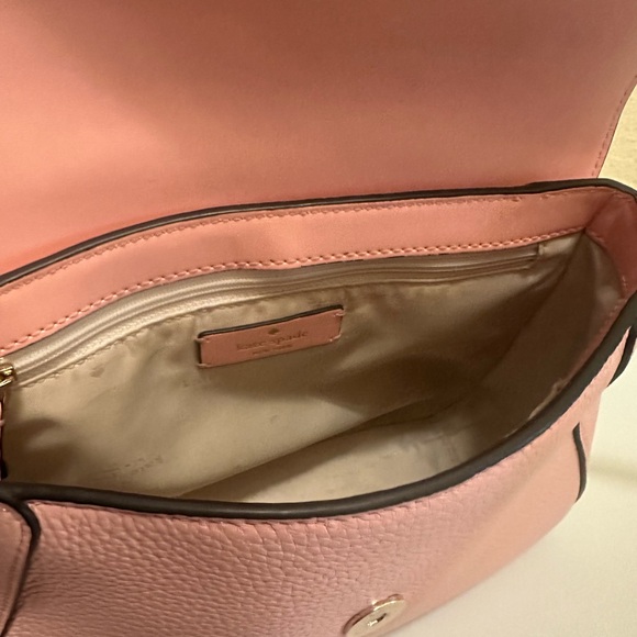 Kate Spade Medium Monica Flap Crossbody Bag in Pink - Picture 9 of 13